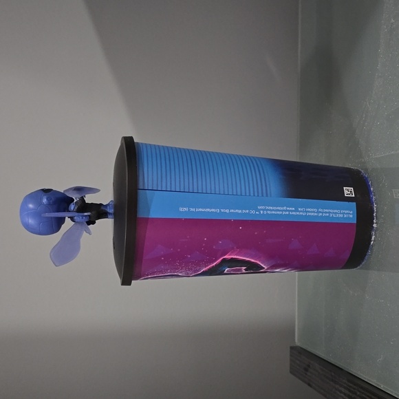 Blue Beetle Movie Theater Exclusive Cup Topper With 40z Cup DCComics - Picture 3 of 10